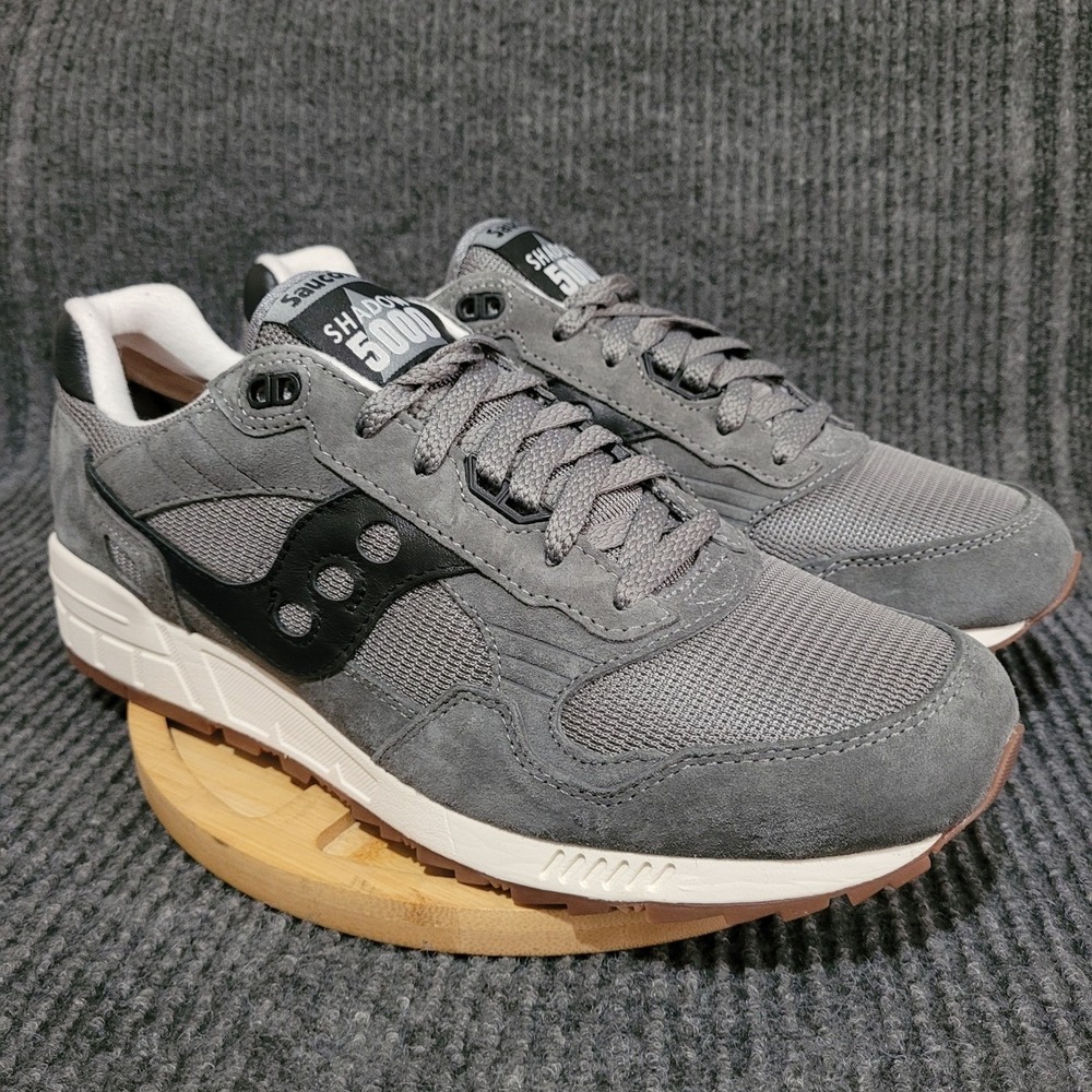 NEW Saucony Shadow 5000 Sneakers Size 11 Grey Suede Gum Sole Shoes S70665-71